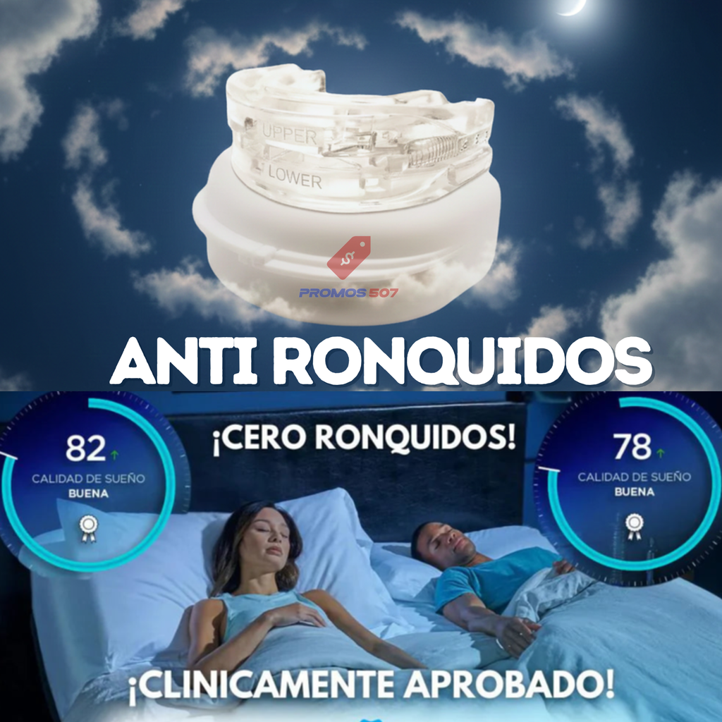 Anti Ronquidos AJUSTABLE 😴 EL SECRETO PARA DORMIR FELIZ. 😌
