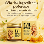 EVIL GOODS Crema con Sebo de Res - Hidratación Natural Profunda y Restauradora