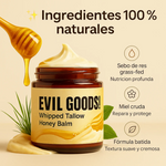 EVIL GOODS Crema con Sebo de Res - Hidratación Natural Profunda y Restauradora